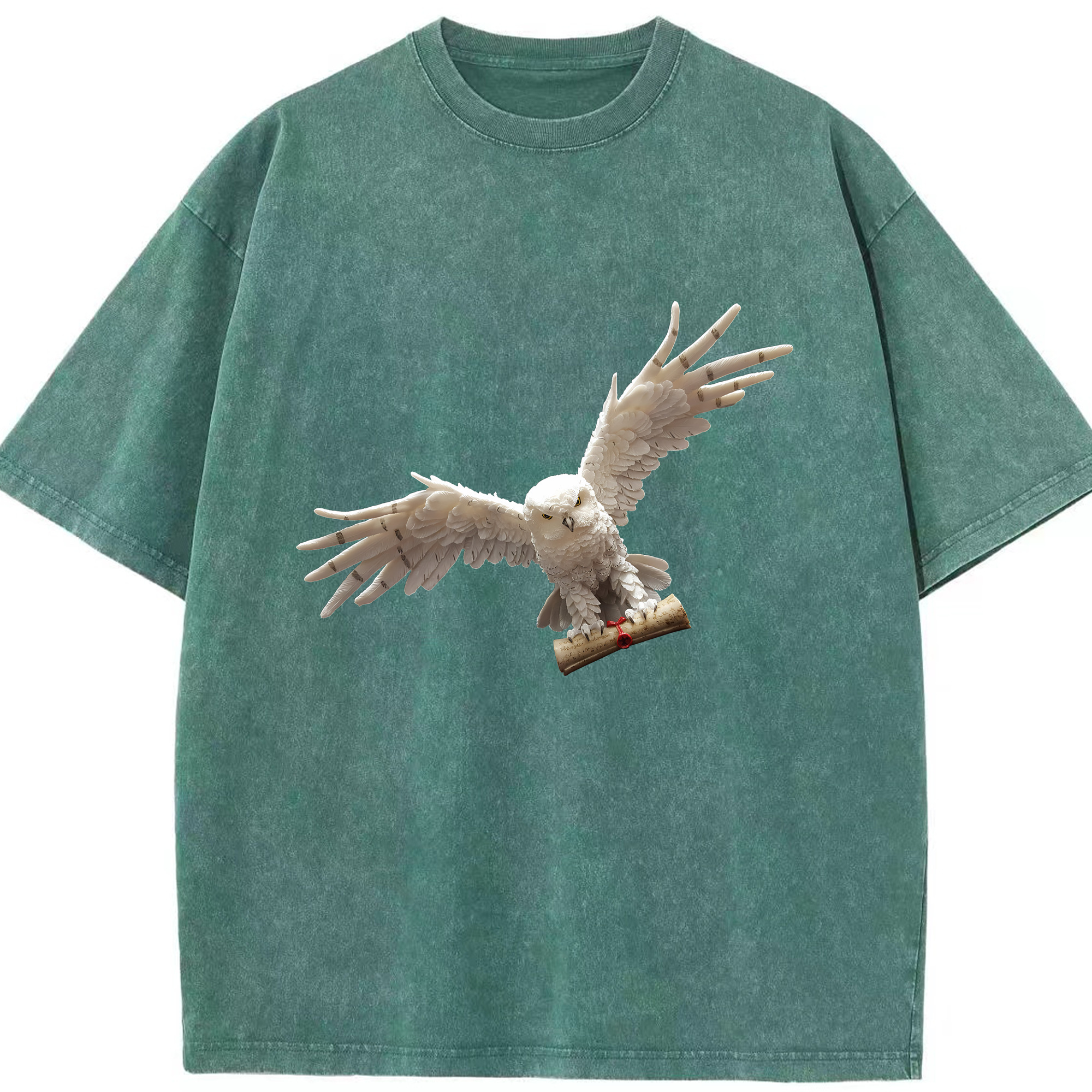 （画像用） Harry Potter ハリー・ポッターシリーズ 綿100% ヴィンテージ風 半袖Tシャツ（フロントプリント）